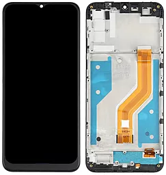 Дисплей UleFone Note 10, Note 10P с тачскрином и рамкой, Black