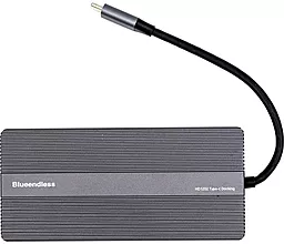 USB Type-C хаб Blueendless 7-in-1 black (CA913886) - миниатюра 2