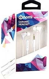 Навушники Nomi NHS-104 Ceramic White - мініатюра 2