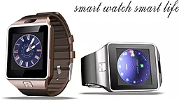 Смарт-часы UWatch Smart DZ09 Gold - миниатюра 2