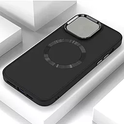 Чехол Epik Bonbon Metal Style with MagSafe для Apple iPhone 14 Black - миниатюра 3