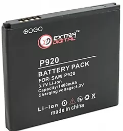 Акумулятор LG P990 Optimus 2X / FL-53HN / BML6238 (1400 mAh) ExtraDigital - мініатюра 2