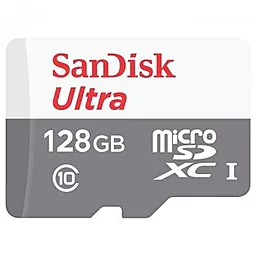 Карта памяти SanDisk microSDXC 128GB Ultra Class 10 UHS-I (SDSQUNS-128G-GN6MN)