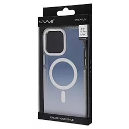 Чехол Wave Premium Shadow Star Case with MagSafe для Apple iPhone 15 Pro Max Black - миниатюра 2