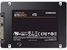 SSD Накопитель Samsung 870 EVO 4TB 2.5" SATA (MZ-77E4T0B/EU) - миниатюра 5