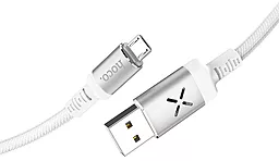 Кабель USB Hoco U63 Spirit micro USB Cable White - миниатюра 2