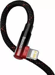 Кабель USB PD Baseus MVP 2 Elbow-shaped 20W 2M USB Type-C - Lightning Cable Black/Red (CAVP000320) - миниатюра 4