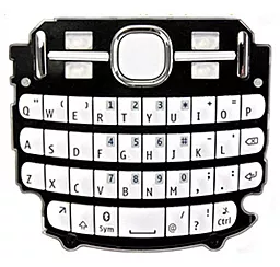 Клавіатура Nokia 200 Asha White