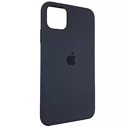 Чехол Silicone Case Full для Apple iPhone 11 Pro Max Midnight Blue - миниатюра 3