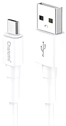 Кабель USB Charome C21-01 12W 2.4A micro USB Cable White