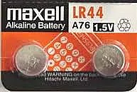Батарейки Maxell 1154 (357) (303) (LR44) (AG13) 1шт - миниатюра 2