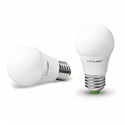 Світлодіодна лампа (LED) EUROLAMP A60 10W E27 4000K акция 1+1 (MLP-LED-A60-10274(E)) - мініатюра 2