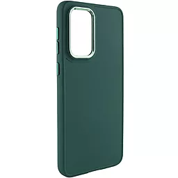 Чехол Epik TPU Bonbon Metal Style для Samsung Galaxy A33 5G Зеленый / Army green - миниатюра 2