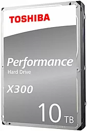 Жесткий диск Toshiba High-Performance X300 10TB 7200rpm 256MB 3.5" SATA III (HDWR11AUZSVA)
