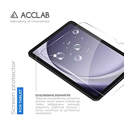 Защитное стекло ACCLAB Full Glue для Samsung Galaxy Tab A9 Plus SM-X210/SM-X215/SM-X216 11" Black - миниатюра 3