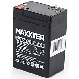 Акумуляторна батарея Maxxter 6V 4.5AH (MBAT-6V4.5AH)