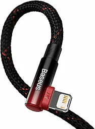 Кабель USB Baseus MVP 2 Elbow-shaped 2.4A Lightning Cable Black/Red (CAVP000020) - миниатюра 4