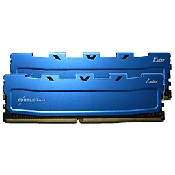 Оперативная память Exceleram DDR4 8GB (2x4GB) 2400 MHz Blue Kudos (EKBLUE4082416AD) - миниатюра 2
