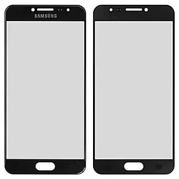 Корпусное стекло дисплея Samsung Galaxy C5 C5000 Black