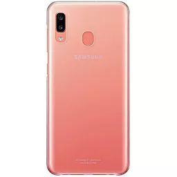 Чехол MAKE Gradation Cover Samsung A205 Galaxy A20  Pink (EF-AA205CPEGRU) - миниатюра 2