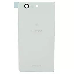 Задняя крышка корпуса Sony Xperia Z3 Compact D5803 / D5833 со стеклом камеры White