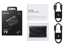 SSD Накопитель Samsung USB 3.2 2TB T9 (MU-PG2T0B/EU) - миниатюра 12