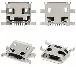 Универсальный разъём зарядки Chinese Tab PC 10.1 / 6.8 / 7 / 7.85 / 8 / 9 / 9.7 (тип 5) A 2,5 мм 7 pin micro-USB