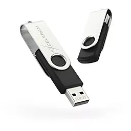 Флешка Exceleram 32GB P1 Series USB 2.0 (EXP1U2SIB32) Black