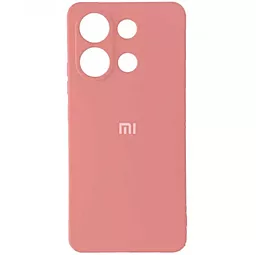 Чехол Silicone Case Full для Xiaomi Redmi Note 13 4G Pink