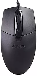 Компьютерная мышка A4Tech OP-720 USB Black - миниатюра 2