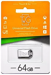 Флешка T&G 64GB 110 Metal Series Silver (TG110-64G)