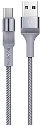 Кабель USB Borofone BX21 micro USB Cable Grey