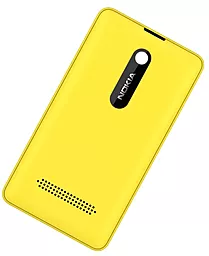 Задняя крышка корпуса Nokia 210 Asha (RM-929) Original Yellow - миниатюра 2
