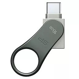 Флешка Silicon Power 16GB Mobile C80 Silver USB 3.0 (SP016GBUC3C80V1S) - мініатюра 4