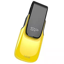 Флешка Silicon Power 16Gb Ultima U31 Yellow USB 2.0 (SP016GBUF2U31V1Y) - миниатюра 2