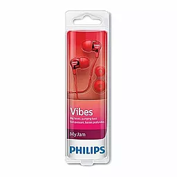 Наушники Philips SHE3700RD/00 Red - миниатюра 2