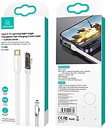 Кабель USB PD Usams Right-angle US-SJ586 20W 2M USB Type-C - Lightning White - миниатюра 3