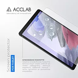 Защитное стекло ACCLAB Full Glue для Samsung Galaxy Tab A7 LITE/A7 LITE WIFI/T225/T220 8.7" Black - миниатюра 3