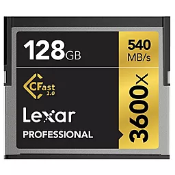 Карта памяти Lexar Compact Flash 128GB CFast 2.0 Professional 3600X (LC128CRBEU3600)
