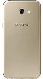 Задняя крышка корпуса Samsung Galaxy A7 2017 A720F со стеклом камеры Original Gold Sand