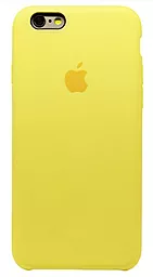 Чехол Silicone Case для Apple iPhone 6, iPhone 6S Yellow