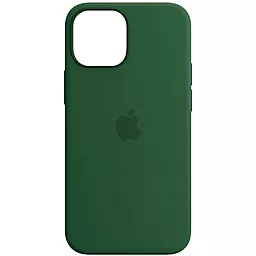 Чохол Apple Silicone Case Full with MagSafe and SplashScreen для Apple iPhone 13 Pro Max Clover
