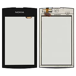 Сенсор (тачскрин) Nokia Asha 305, Asha 306 Black