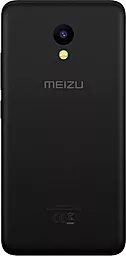 Задняя крышка корпуса Meizu M5C со стеклом камеры Black