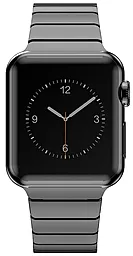 для розумного годинника Ремешок HOCO Metal 2POINTERS из хирургической стали марки 316L для Apple Watch 42mm Grey - мініатюра 3