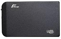 Карман для HDD Frime SATA HDD/SSD 2.5" USB 2.0 Metal (FHE60.25U20) Black - миниатюра 2