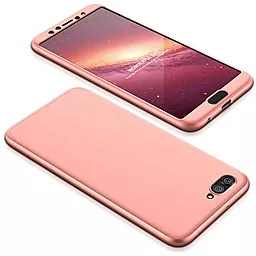 Чехол 1TOUCH GKK LikGus 360 градусов (opp) для Apple iPhone 7 plus, iPhone 8 plus (5.5")  Розовый / Rose gold