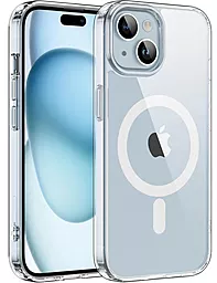 Чохол Space Case with MagSafe для Apple iPhone 15 Plus  Clear