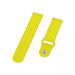 Сменный ремешок для умных часов Huawei Watch GT 2 42mm (706241) Yellow - миниатюра 3