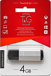 Флешка T&G 4GB Vega 121 (TG121-4GBSL) Silver - миниатюра 2
